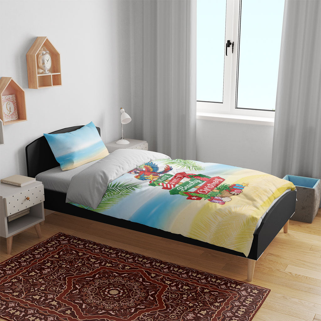 Hawaii Christmas Bedding Set Have A Very Beachy Christmas