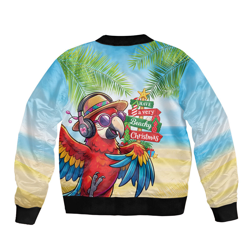 Hawaii Christmas Bomber Jacket Have A Very Beachy Christmas