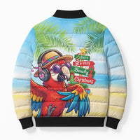Hawaii Christmas Bomber Puffer Jacket Have A Very Beachy Christmas