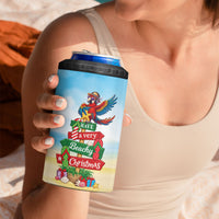 Hawaii Christmas 4 in 1 Can Cooler Tumbler Have A Very Beachy Christmas