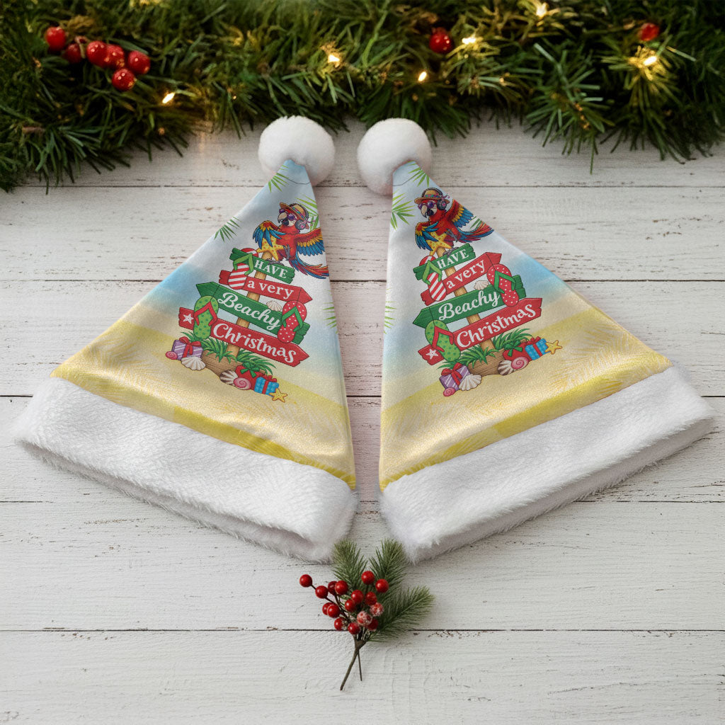 Hawaii Christmas Santa Hat Have A Very Beachy Christmas