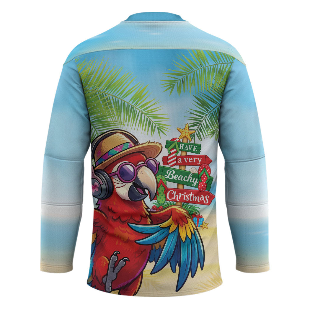 Hawaii Christmas Hockey Jersey Have A Very Beachy Christmas