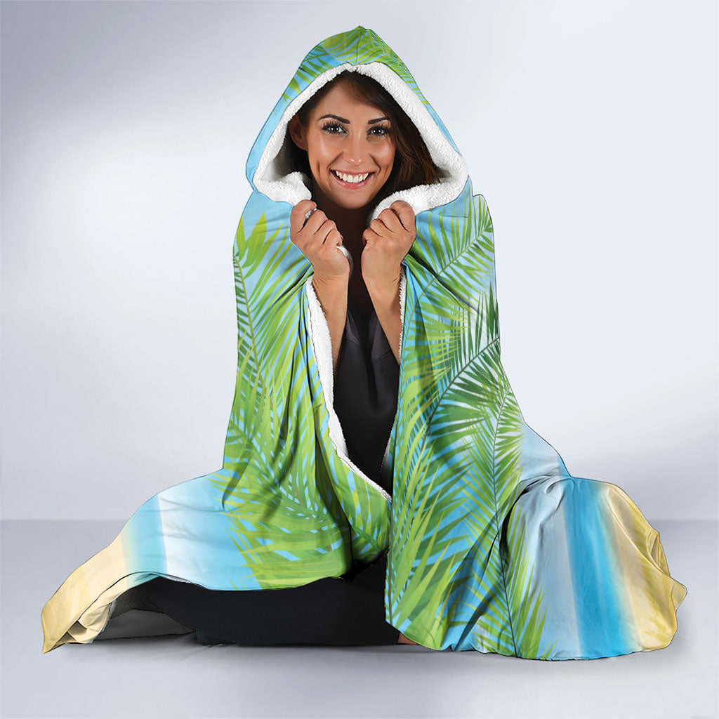 Hawaii Christmas Hooded Blanket Have A Very Beachy Christmas