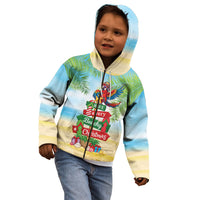 Hawaii Christmas Kid Hoodie Have A Very Beachy Christmas