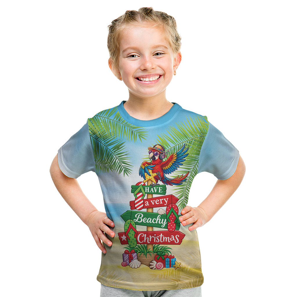 Hawaii Christmas Kid T Shirt Have A Very Beachy Christmas