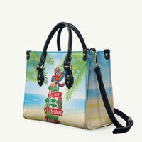 Hawaii Christmas Leather Bag Have A Very Beachy Christmas