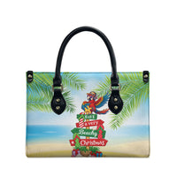 Hawaii Christmas Leather Bag Have A Very Beachy Christmas