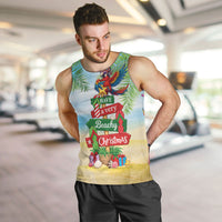 Hawaii Christmas Men Tank Top Have A Very Beachy Christmas