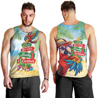 Hawaii Christmas Men Tank Top Have A Very Beachy Christmas
