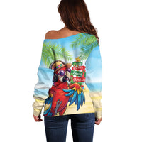 Hawaii Christmas Off Shoulder Sweater Have A Very Beachy Christmas