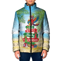 Hawaii Christmas Padded Jacket Have A Very Beachy Christmas