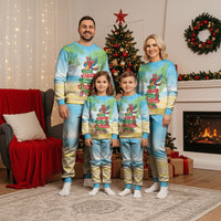 Hawaii Christmas Pajama Set Have A Very Beachy Christmas