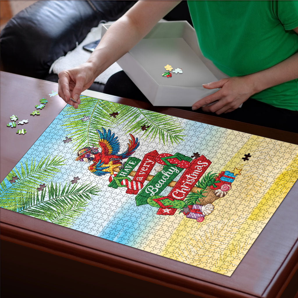 Hawaii Christmas Puzzle Have A Very Beachy Christmas