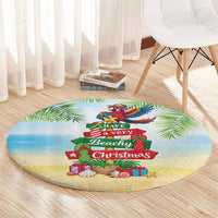 Hawaii Christmas Round Carpet Have A Very Beachy Christmas