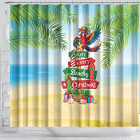 Hawaii Christmas Shower Curtain Have A Very Beachy Christmas