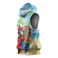 Hawaii Christmas Sleeveless Hoodie Have A Very Beachy Christmas
