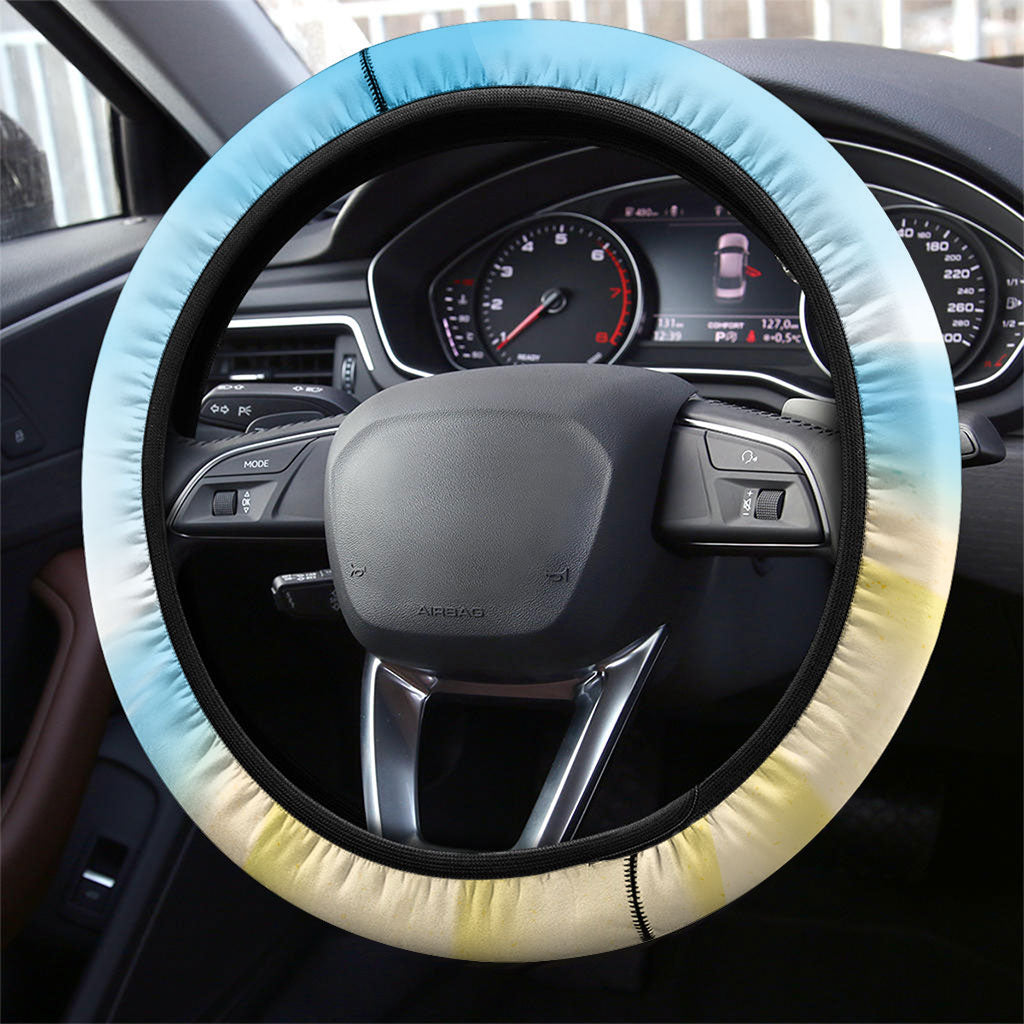 Hawaii Christmas Steering Wheel Cover Have A Very Beachy Christmas