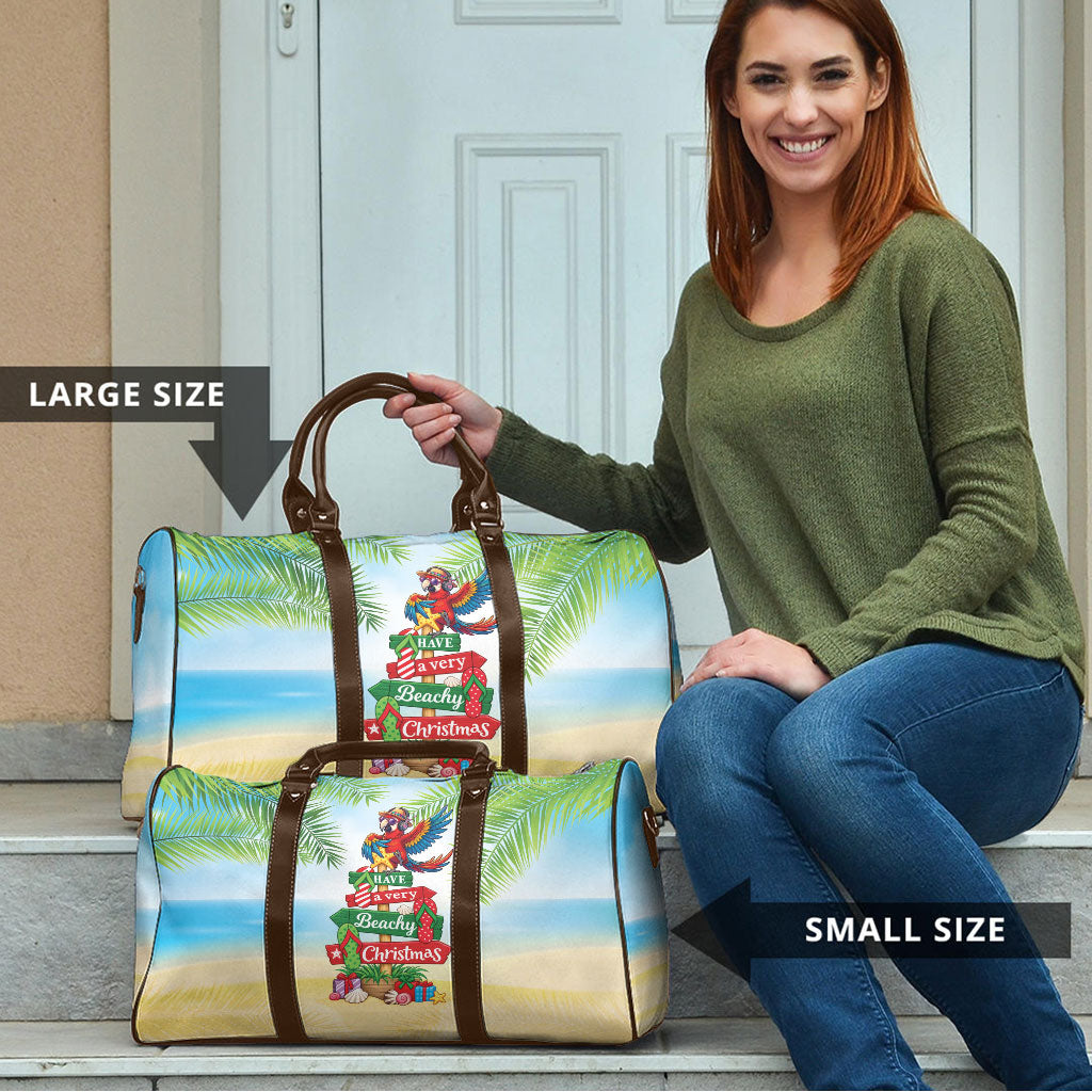 Hawaii Christmas Travel Bag Have A Very Beachy Christmas