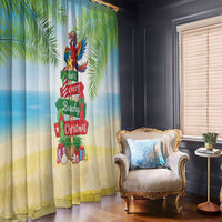 Hawaii Christmas Window Curtain Have A Very Beachy Christmas