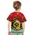 Personalized Vanuatu Christmas Kid T Shirt Santa God Yumi LT05 - Polynesian Pride
