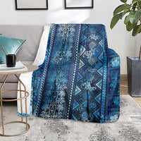 Hawaii Makahiki Turtle Blanket Galaxy Tapa Pattern - Polynesian Pride