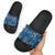 Hawaii Makahiki Turtle Slide Sandals Galaxy Tapa Pattern - Polynesian Pride