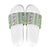 Hawaii Makahiki Turtle Slide Sandals Green Tapa Pattern - Polynesian Pride
