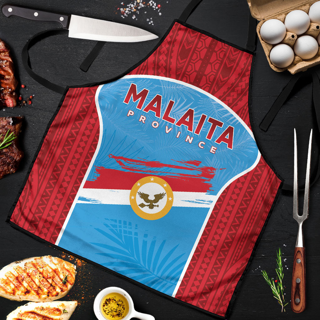 Malaita Province Day Apron Unique Style LT05 Blue - Polynesian Pride