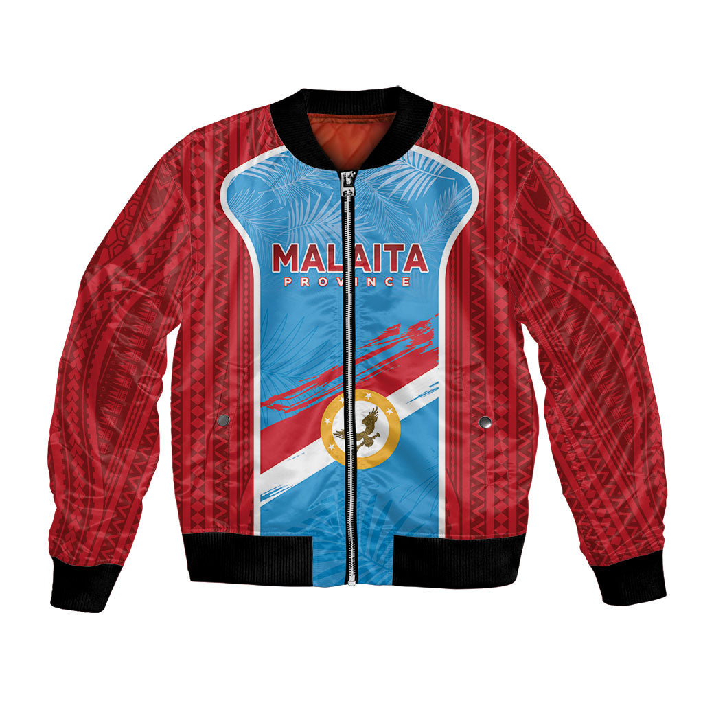 Personalised Malaita Province Day Bomber Jacket Unique Style LT05 Unisex Blue - Polynesian Pride