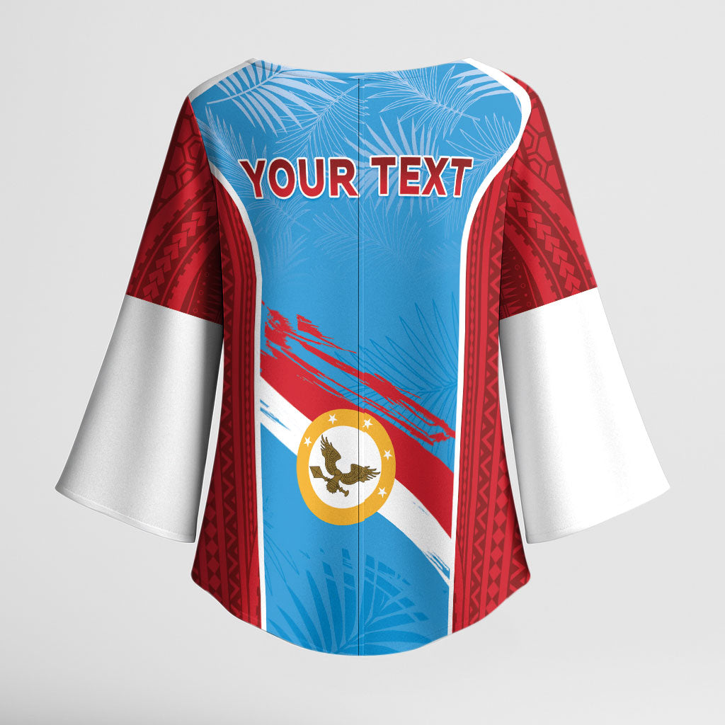 Personalised Malaita Province Day Kimono Sleeve Blouse Unique Style LT05 - Polynesian Pride