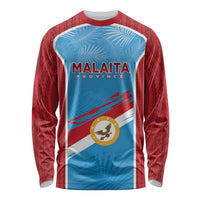 Personalised Malaita Province Day Long Sleeve Shirt Unique Style LT05 Unisex Blue - Polynesian Pride