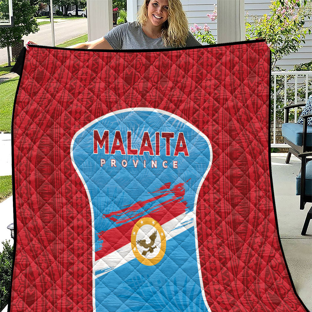 Malaita Province Day Quilt Unique Style LT05 Blue - Polynesian Pride