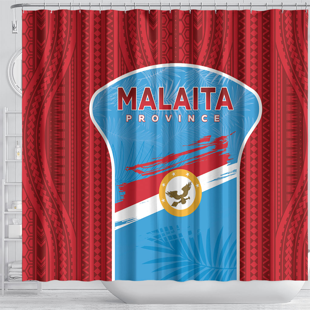 Malaita Province Day Shower Curtain Unique Style LT05 - Polynesian Pride