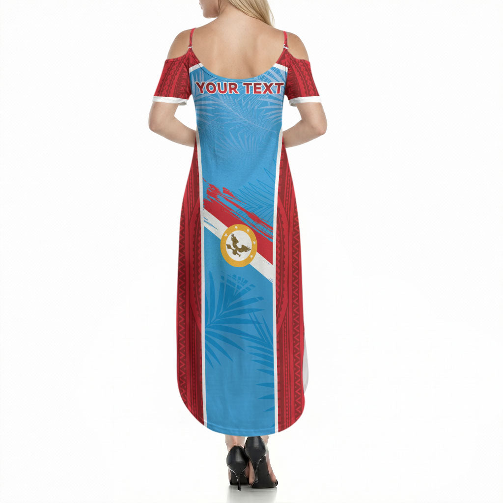 Personalised Malaita Province Day Summer Maxi Dress Unique Style LT05 - Polynesian Pride