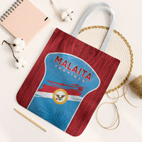 Malaita Province Day Tote Bag Unique Style LT05 White Strap One Size Blue - Polynesian Pride