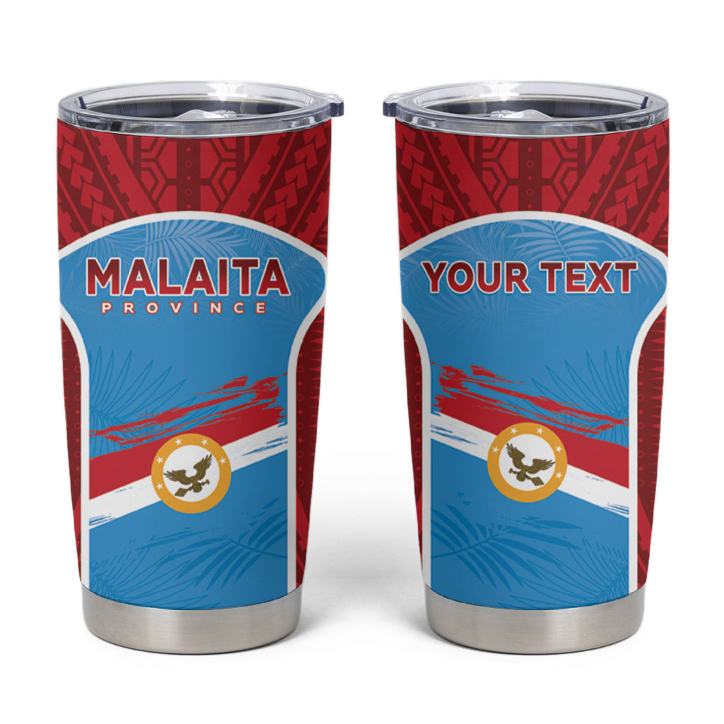 Personalised Malaita Province Day Tumbler Cup Unique Style LT05 Blue - Polynesian Pride