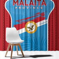 Malaita Province Day Window Curtain Unique Style LT05 - Polynesian Pride