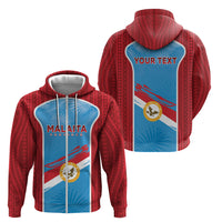 Personalised Malaita Province Day Zip Hoodie Unique Style LT05 - Polynesian Pride