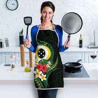 Solomon Islands Western Province Apron Polynesian Pattern With Tropical Flowers LT05 - Polynesian Pride