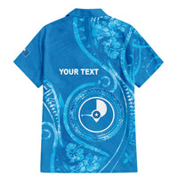 Personalised FSM Yap Family Matching Mermaid Dress and Hawaiian Shirt Ocean Floral Pattern LT05 - Polynesian Pride