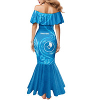 Personalised FSM Yap Mermaid Dress Ocean Floral Pattern LT05 - Polynesian Pride