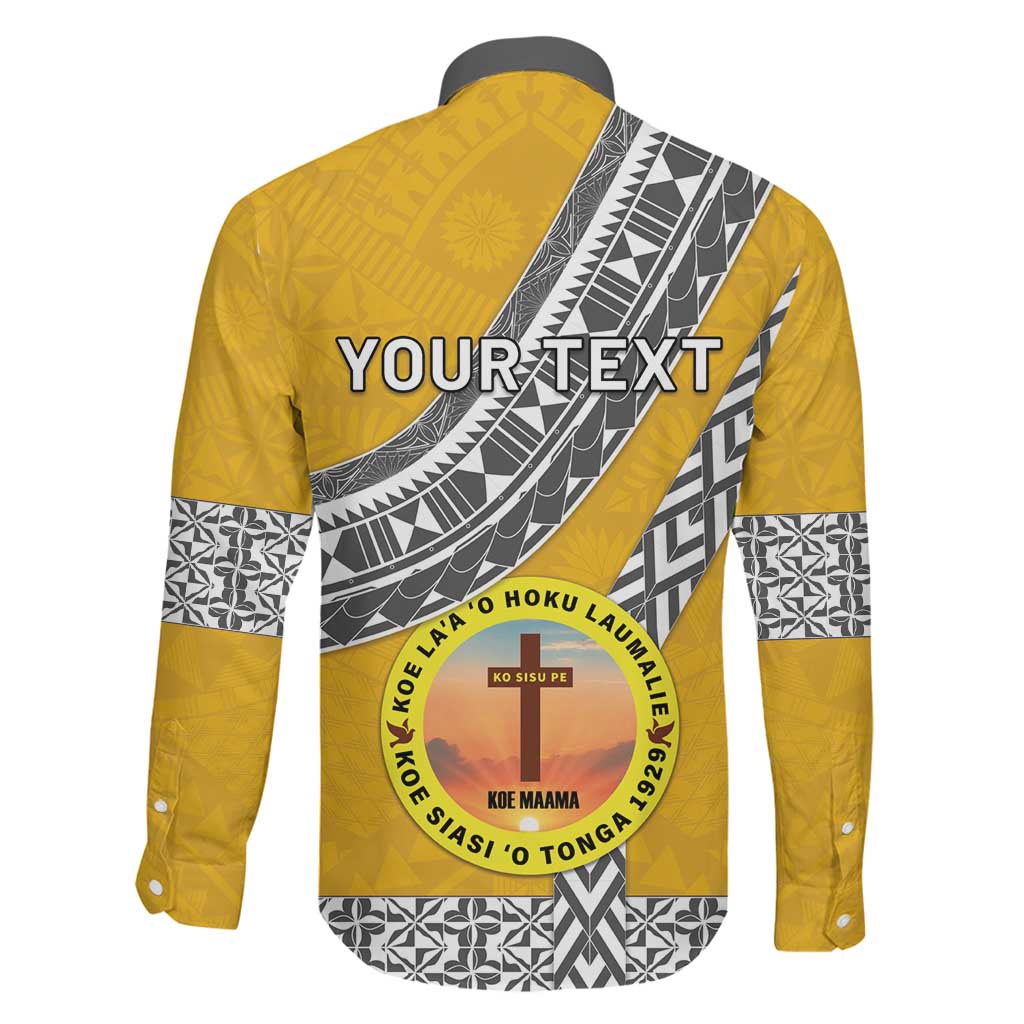 Personalised Anastasis College Family Matching Off Shoulder Maxi Dress and Hawaiian Shirt Tonga Unique Style LT05 - Polynesian Pride