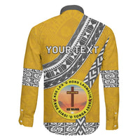 Personalised Anastasis College Family Matching Puletasi and Hawaiian Shirt Tonga Unique Style - Polynesian Pride