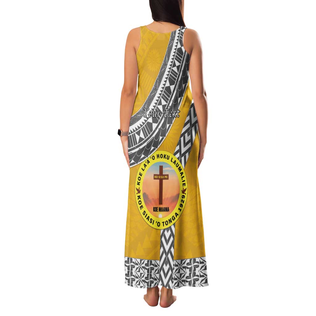 Personalised Anastasis College Family Matching Tank Maxi Dress and Hawaiian Shirt Tonga Unique Style LT05 - Polynesian Pride