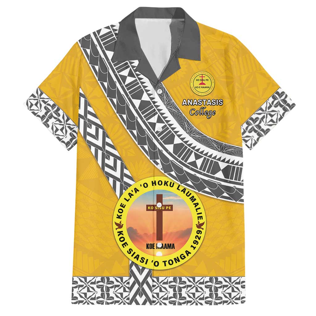 Personalised Anastasis College Hawaiian Shirt Tonga Unique Style - Polynesian Pride