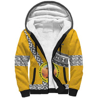 Personalised Anastasis College Sherpa Hoodie Tonga Unique Style LT05 Unisex Yellow - Polynesian Pride