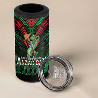 New Zealand ANZAC Day 4 in 1 Can Cooler Tumbler Aotearoa Hei Tiki LT05 - Polynesian Pride