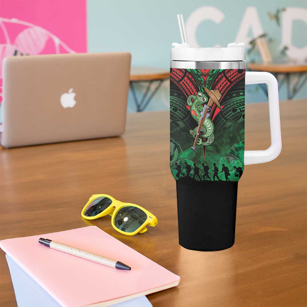 New Zealand ANZAC Day Tumbler With Handle Aotearoa Hei Tiki