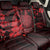 Hawaii King Kamehameha Day Back Car Seat Cover Polynesian Pattern Mix Hibiscus Red