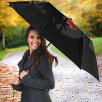 Cook Islands ANZAC Day Umbrella Soldier Silhouette Remembrance